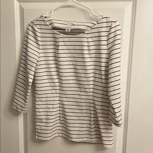 Women’s White House black market striped blouse